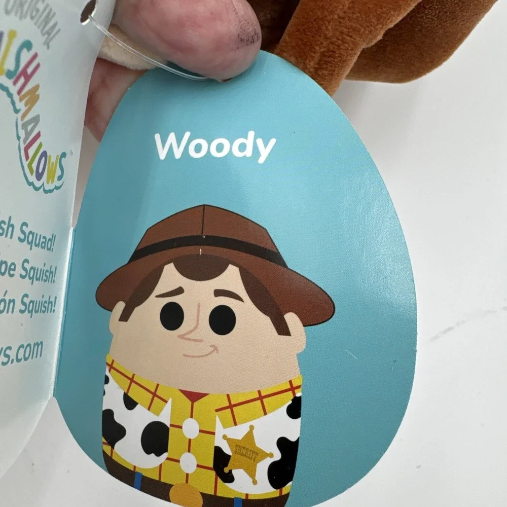 Original Squishmallow Pixar Woody New‎